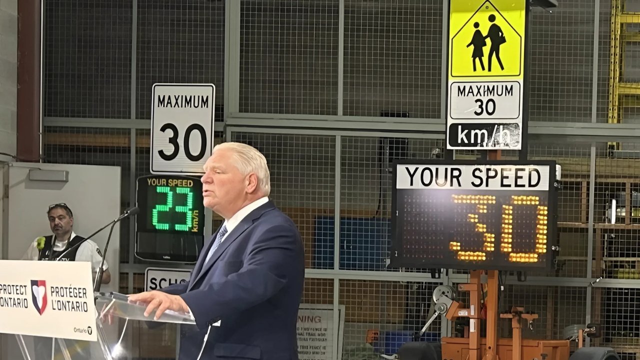 Ontario Premier Doug Ford to Remove Speed Cameras – Ban Takes Effect Soon