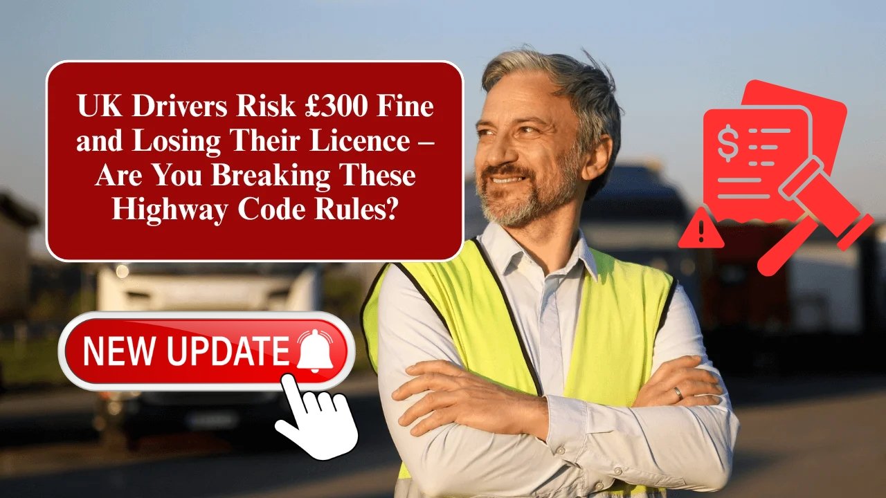 UK Drivers Risk £300 Fine Under New Highway Code – Are You Breaking These Rules?