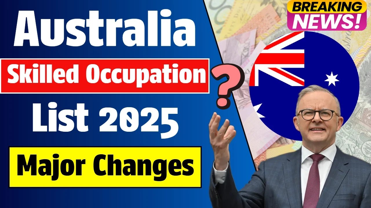Skilled Occupation List 2025 Australia – Full List of Eligible Jobs for PR Applicants